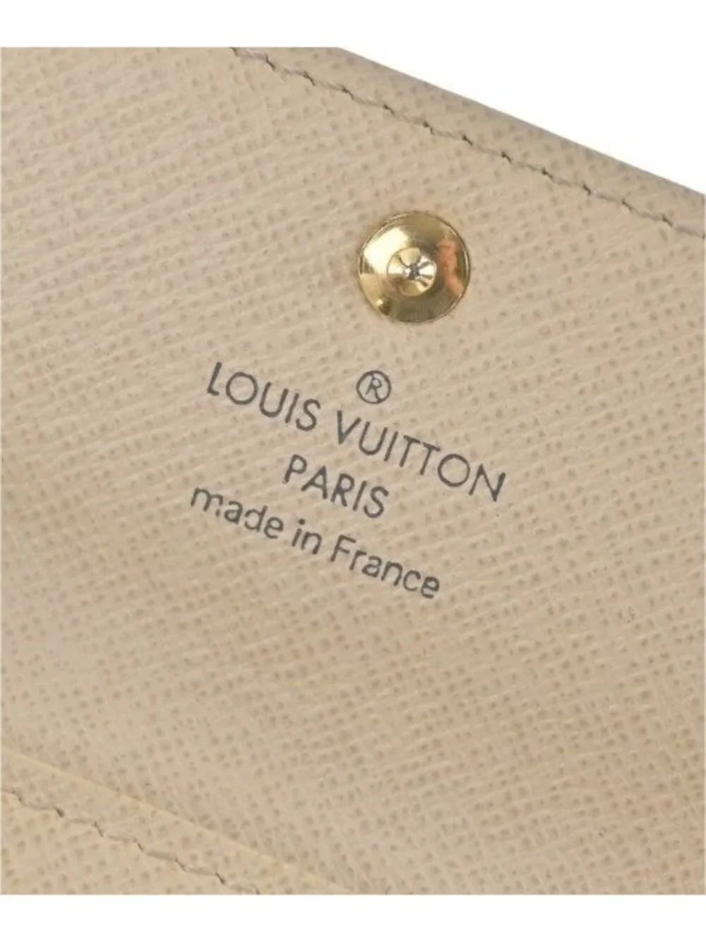 Louis Vuitton Wallet Beige